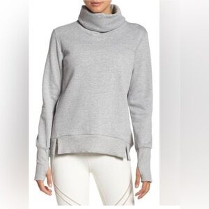 Alo Yoga "Haze" Funnel Neck Sweatshirt